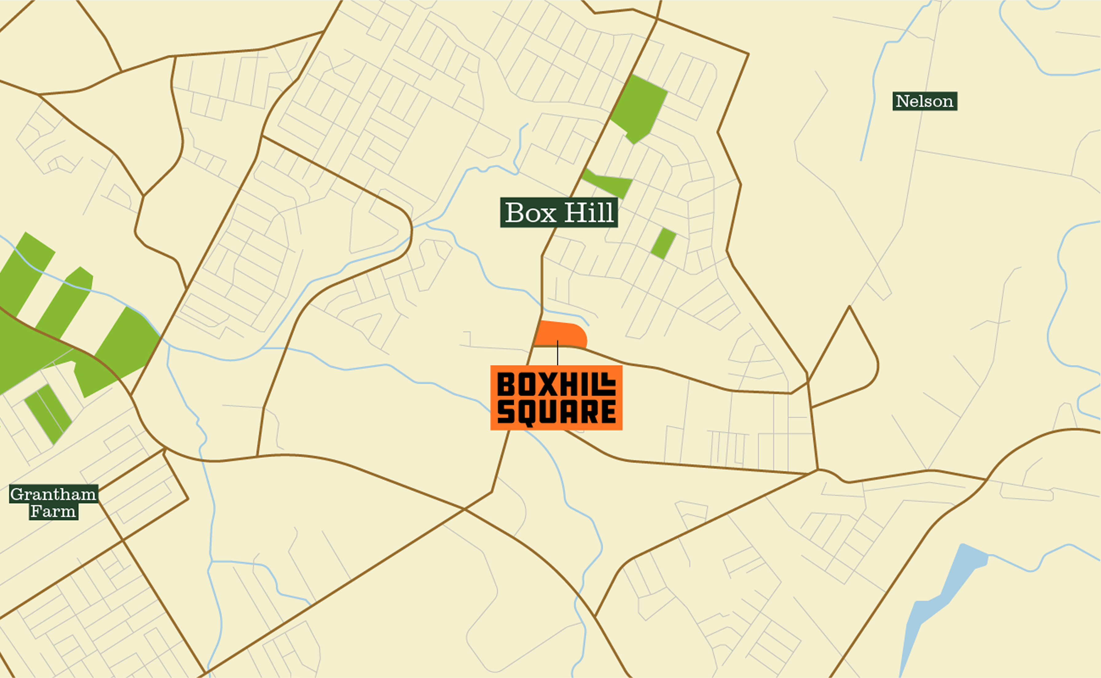 Map of Boxhill